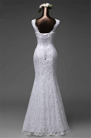 Bradyonlinewholesale Affordable Lace Jewel Sleeveless Mermaid Wedding Dresses Online_2