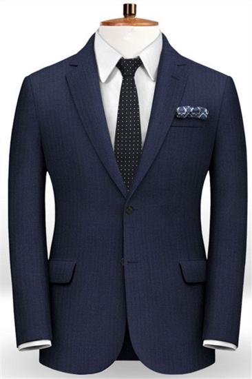 New Two Piece Mens Suit for Business | Two Buttons and Pants Mixed Mens Tuxedo_1