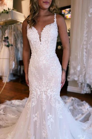Beautiful Wedding Dresses Mermaid Lace | Wedding dresses online_3