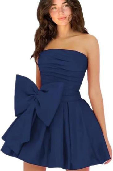 Royal Blue Cocktail Dresses Short | Simple Prom Dresses Cheap_27