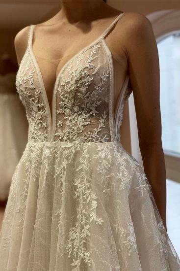 Boho Wedding Dresses Lace | A line wedding dresses_4
