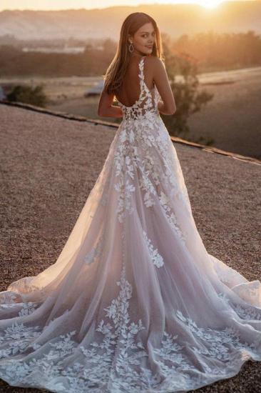 Beautiful Wedding Dresses Boho | A Line Wedding Dresses Lace_2