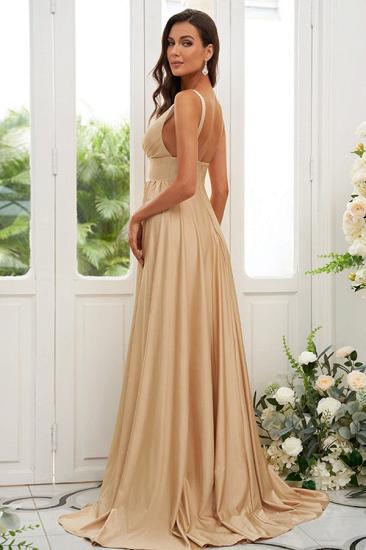 Gold Long Bridesmaid Dresses Cheap | Dresses for bridesmaids_4