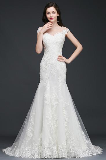ANAYA | Mermaid Jewel Tulle Wedding Dress With Lace_3