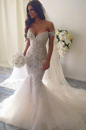 Designer Wedding Dresses Mermaid | Lace Wedding Dresses Cheap_2
