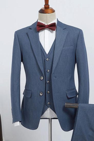 Brandon Affordable Blue 3-Pack Slim Fit Custom Business Suit_2