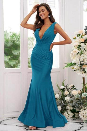 Fuchsia Bridesmaid Dresses Long | Simple evening dress_21