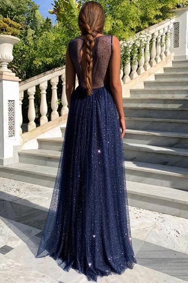 Elegant Sparkly Sequins Aline Evening Maxi Dress_2