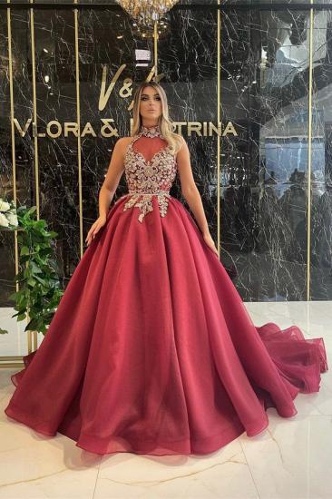Beautiful Evening Dresses Long Red | Princess prom dresses