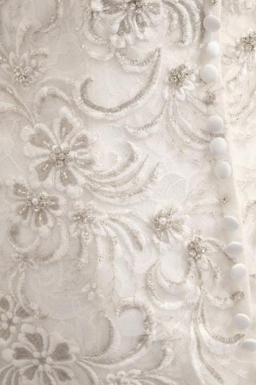Bradyonlinewholesale Elegant White Sleeveless Jewel Wedding Dresses With Appliques Mermaid Lace Bridal Gowns Online_5