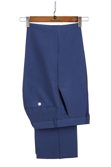 Kayden Latest Dark Blue Pointed Lapel Slim Fit Mens Business Suit_4