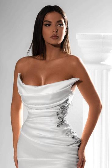 Sexy Homecoming Dresses Long White | Simple Prom Dresses Online_2