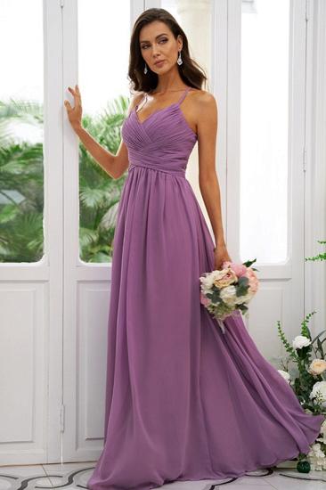 Simple Bridesmaid Dresses Long | Lilac bridesmaid dresses
