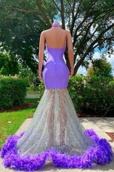 Sexy prom dresses long glitter | Purple evening dresses online_2