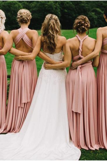 Dusty Rose Infinity Bridesmaid Dress In   53 Colors_2