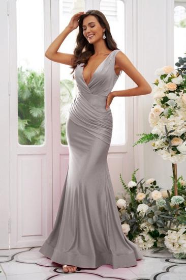Fuchsia Bridesmaid Dresses Long | Simple evening dress_29