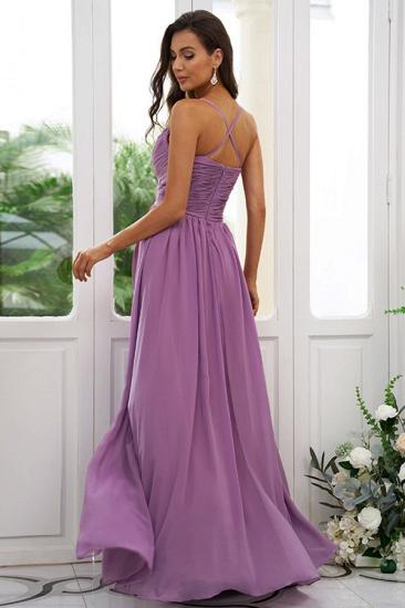 Simple Bridesmaid Dresses Long | Lilac bridesmaid dresses_3