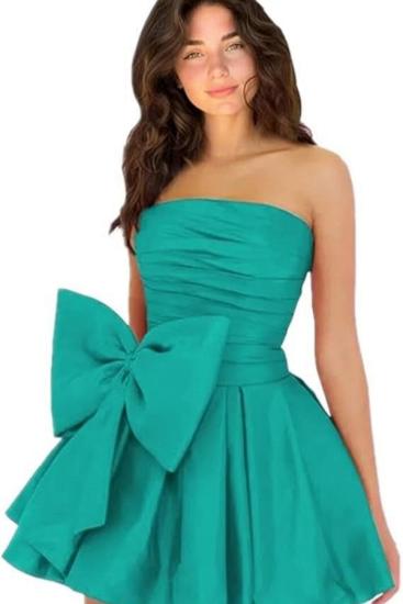 Royal Blue Cocktail Dresses Short | Simple Prom Dresses Cheap_21