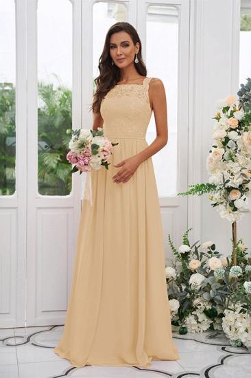 Beautiful Long Dusky Pink Lace Evening Dress | Lace Sleeveless Prom Dress_8